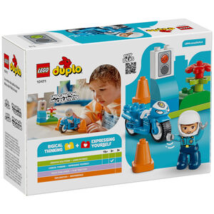 Μπλε Αστυνομική Μοτοσικλέτα Blue Police Motorcycle για 2+ Ετών Duplo LEGO®  
