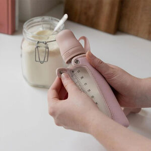 Θήκη ΜπιμπερόBaby Bottle Sleeve Large Blush - Bibs  