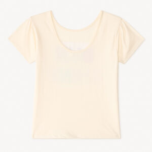 T-shirt manches courtes à sequins fille 