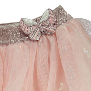 Φούστα με βολάν από τούλι με σχέδιο πεταλούδες για bebe κορίτσι 