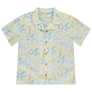 Πουκάμισο κοντομάνικο με σχέδιο φοίνικες για αγόρι 
