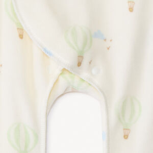 Φορμάκι από βελουτέ με σχέδιο αερόστατα για μωρό πρόωρο 