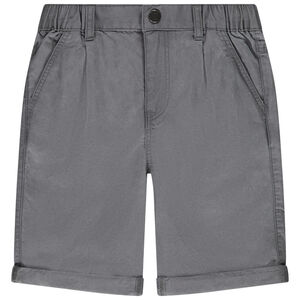 Βερμούδα πάνινο μονόχρωμο για αγόρι 