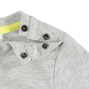 T-shirt κοντομάνικο με μήνυμα σχέδιο 