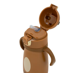 Θερμός μπουκάλι ανοξείδωτο "We Care" Brown Bear 300ml 