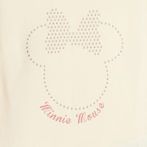 T-shirt à manches longues pour fille avec strass Minnie Disney 