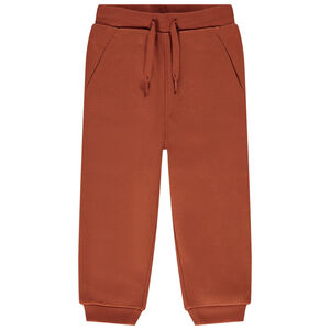 Τζόγκινγκ σε molleton μονόχρωμο για bebe αγόρι 