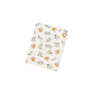 Πάνα Σεντονόπανου 80X80 Εμπριμέ Numbers Πράσινο Με Κοπτοράπτη 