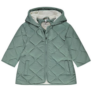 Παλτό με επένδυση Grand Froid και κουκούλα για κορίτσι μωρό 