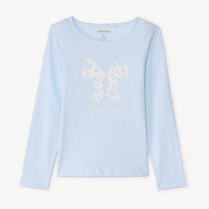 T-shirt manches longues printé pour fille 