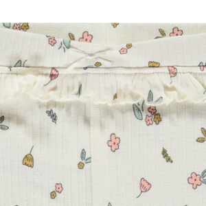 Μακρύ σλιπ με βολάν και φαντεζί σχέδιο για bebe κορίτσι 