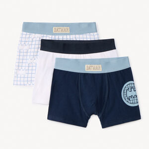 Σετ 3 μποξερ Batman Warner για αγόρι 