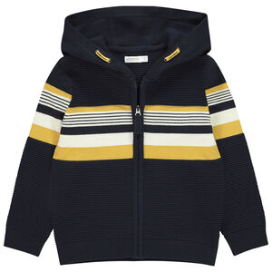 Ζακέτα πλεκτό φαντασία με κουκούλα για αγόρι 