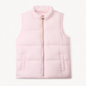 Γυναικεία γιλέκο χωρίς μανίκια από ματ ύφασμα. 