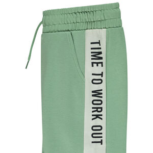 "Φόρμα από φούτερ με τοποθετημένες ρίγες για αγόρι" 