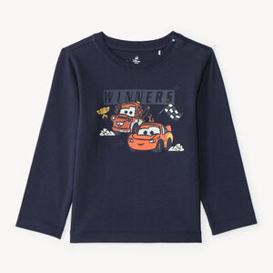 T-shirt manches longues bébé garçon print Flash McQueen et Martin Disney-Pixar 