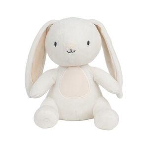 Peluche lapin blanc 20cm 