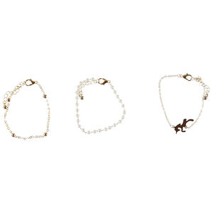 Σετ από 3 φαντεζί βραχιόλια για κορίτσι 