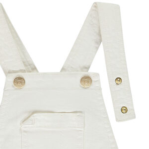 Σαλοπέτα κοντή από τζιν με ζώνη για κορίτσι 