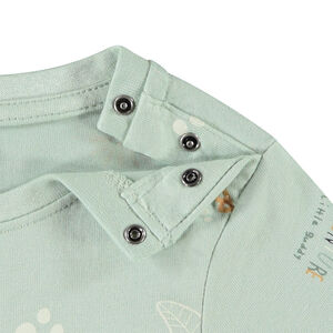 Σετ από 2 μπλουζάκια μακρυμάνικα με φαντεζί σχέδιο για μωρό αγόρι 