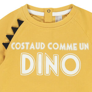 T-shirt μακρυμάνικο jersey σχέδιο μήνυμα  για bebe αγόρι 