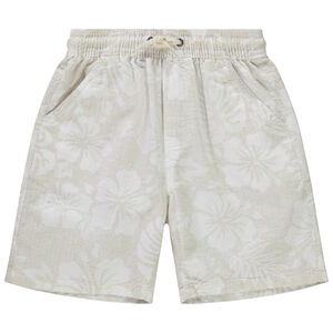 Βερμούδα με print λουλούδια ιβίσκου για αγόρι 