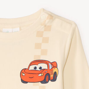 T-shirt με μακριά μανίκια μωρού Flash McQueen Cars Disney 