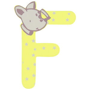 Ξύλινο γράμμα F 