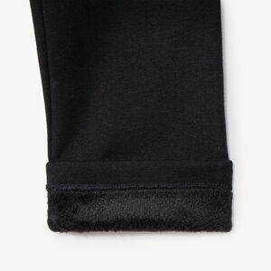 Κολάν μονόχρωμο με επένδυση sherpa 