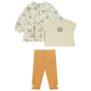 Σετ 3 τεμαχίων με φόρεμα με σχέδιο Μαρί Disney για μωρό κορίτσι 