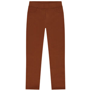 Jegging σε ύφασμα molleton για κορίτσι 