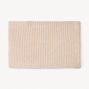 Snood uni en tricot doublé sherpa pour fille 