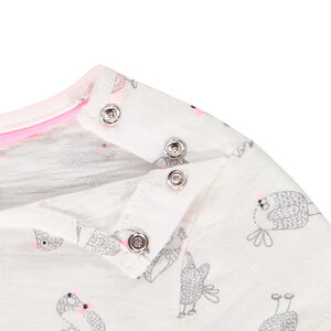 Σετ 2 κομμάτια t-shirt και  Σαλοπέτα για bebe κορίτσι 