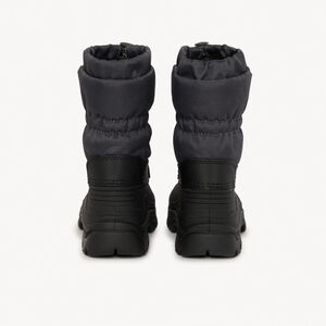 Δίχρωμα après-ski με φερμουάρ και λαστιχένιο σήμα για bebe αγόρι 