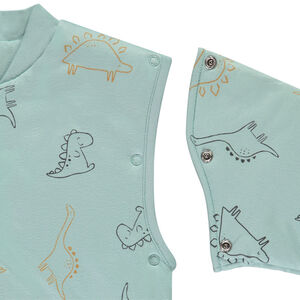 Πιτζάμα με σχέδιο και αποσπώμενα μανίκια για μωρό αγόρι 