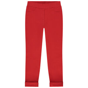 Jegging σε molleton μονόχρωμο κορίτσι 