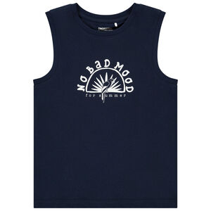 Αμάνικο μπλουζάκι από jersey με φαντεζί σχέδιο για αγόρι 