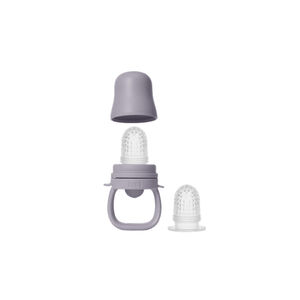 Τροφοδότης Με Θηλή Σιλικόνης 4m+ Fossil Grey Bibs 