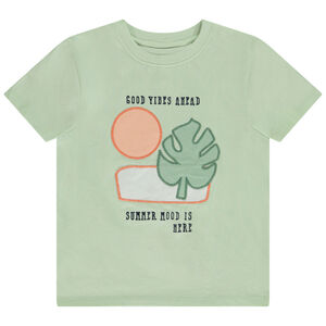 Κοντομάνικο μπλουζάκι με εφαρμοσμένα patches για αγόρι 