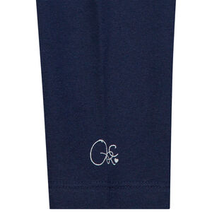 Σετ από 2 μονόχρωμα κολάν με εκτύπωση λογότυπου 