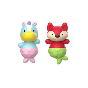 Παιχνιδι Μπανιου Zoo Mix & Match Flippers- Μονοκερος/Αλεπου SKIPHOP 