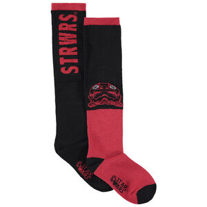 Σετ από 2 ζευγάρια κάλτσες ψηλές σχέδιο Star Wars 