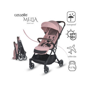 Καρότσι Με Αυτόματο Κλείσιμο Coccolle Melia/Blush Rose 