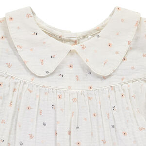 Σύνολο 3 τμχ. με ζακέτα από συνθετική γούνα για κορίτσι μωρού 