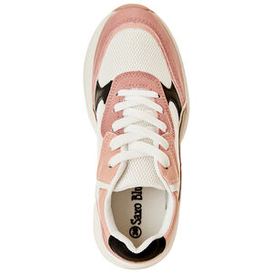 Αθλητικά παπούτσια με αντίθετα κομμάτια για κορίτσι 