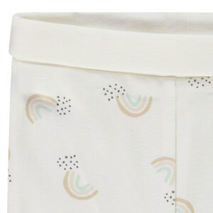 Σετ γέννησης 3 τεμαχίων με print ουράνιο τόξο για bebe 