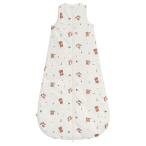 Υπνόσακος TOG 3 από jersey με σχέδιο ζώα 18-36M Roi des Forêts εκρού 