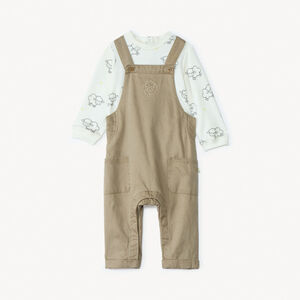 Ensemble 2 pièces motif moutons pour bébé garçon  Main Ensemble 2 pièces motif moutons pour bébé garçon