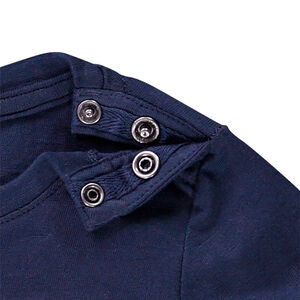 Σετ t-shirt και βερμούδα με σχέδιο ελέφαντα για bebe αγόρι 