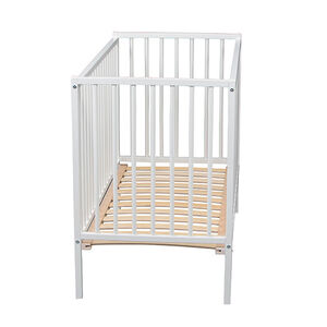 Κρεβάτι με κάγκελα Pocket 2.0 60 x 120 cm - Λευκό  Main Κρεβάτι με κάγκελα Pocket 2.0 60 x 120 cm - Λευκό